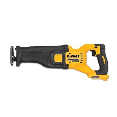 DeWalt DCS389B Cordless Reciprocating Saw, 20 V/60 V, Up to 12.0 Ah Battery Cap, Lithium-ion, 1-1/8 in L Stroke, Incl DCS389/Blade