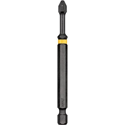 DeWalt Flextorq Impact Ready Screw driving Bits, 3-1/2" OAL. Size: #2 Phillips, Package Qty: Bulk Pack of 50. Priced per each, sold per pack of 50.