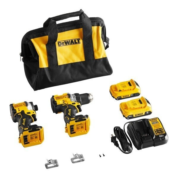 Cordless Brushless Drill Driver and Atomic Impact Driver Kit
