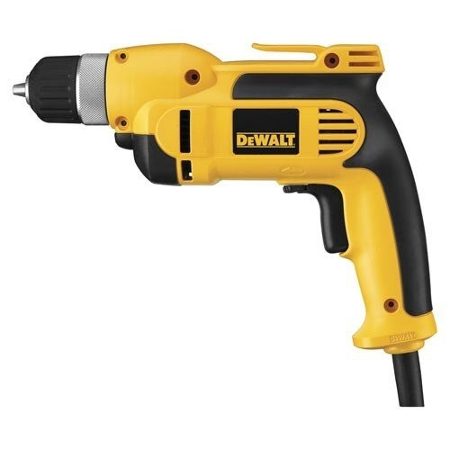 DeWalt 3/8" VSR PISTOL GRIP DRILL KIT w/ KEYLESS CHUCK 7.0 AMP