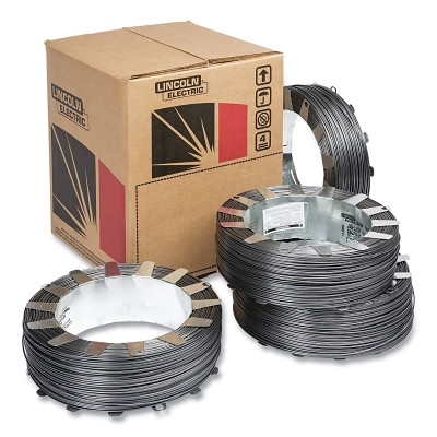 Lincoln Electric LINED012518 Innershield NR-232 MIG Wire, 0.068 in dia, (4) 13.5 lb Coil, Carbon Steel