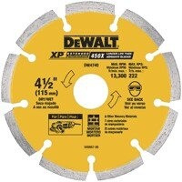 DeWalt Diamond Blades, 4-1/2" x .250 Diamond Tuck Point Blade