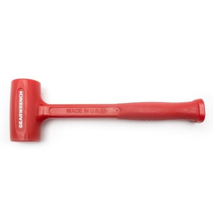 Dead Blow Hammer, Dead Blow, Red, 10.12 Inch OAL