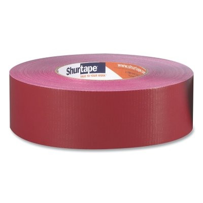 Shurtape 100526 Premium Grade Stucco Duct Tape, 1.88 in W, 2.1 in L, 9 mil, Red