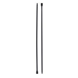 Heavy Duty Cable Tie, UV Black,15 Inch L, Nylon