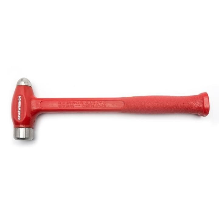Dead Blow Ball Pein Hammer, Dead Blow, Red, 16.5 Inch OAL