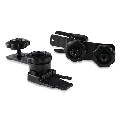 Sellstrom S61970 Universal Slotted Hard Hat Adaptor, Dielectric, Black