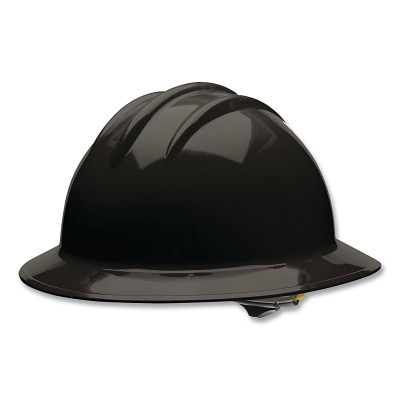 Bullard 33BKR C30 Classic Full-Brim Hard Hat, 6-point Ratchet, Black