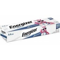Energizer Ultimate Lithium Batteries, Size AA, 24 per pack, 6 packs per case
