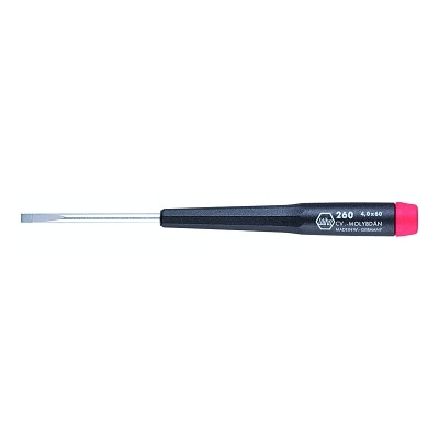 Wiha Tools 26035 Precision Slotted Screwdriver, 9/64 in Tip, 6.7 in OAL