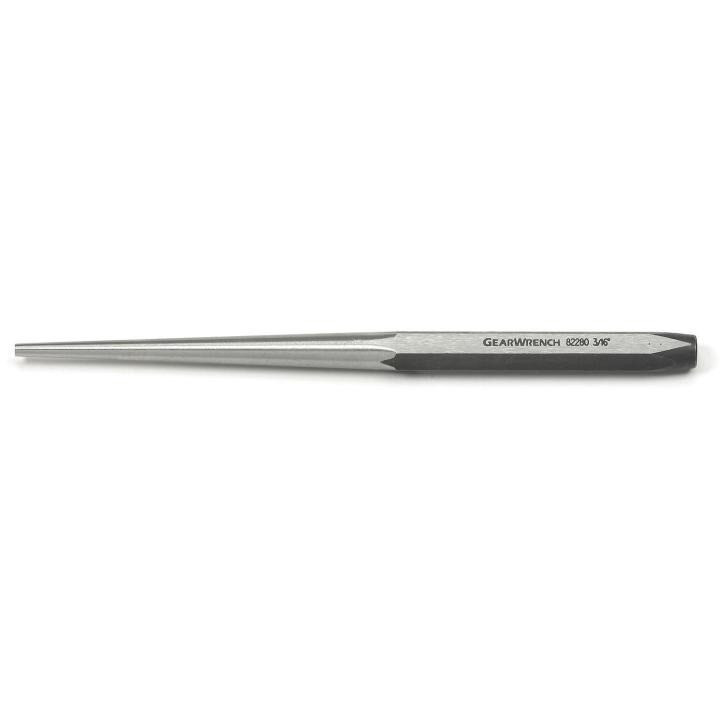 Long Taper Punch, 5/32 Inch x 8-1/2 Inch, Long Taper