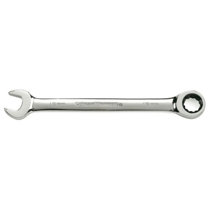 Combination Ratcheting Wrench, 1-1/2 Inch, 12 Point, SAE