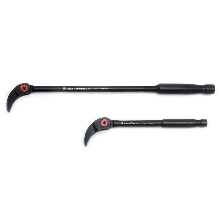 Indexing Pry Bar Set, Pry & Wrecking, 180 Degree, 2 Pc