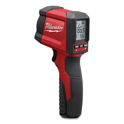 Milwaukee Tool 226720 10:1 Infrared Temp-Gun Thermometer, 9V battery, 10 oz