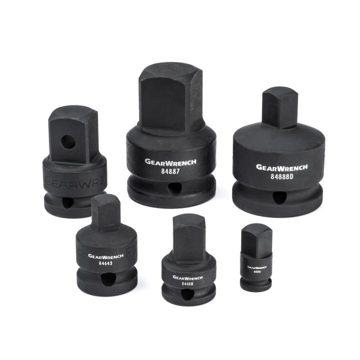 Impact Adapter Set, Manganese Phosphate, Laser Etched, SAE
