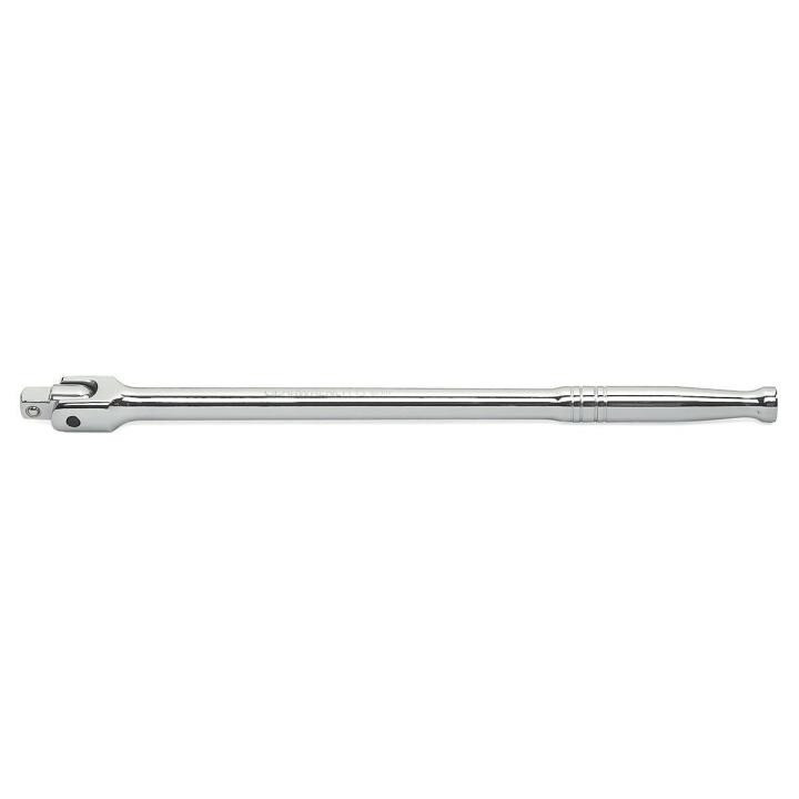 Breaker Bar, 180 Degree, Full Polish Chrome, 1/2 Inch Drive