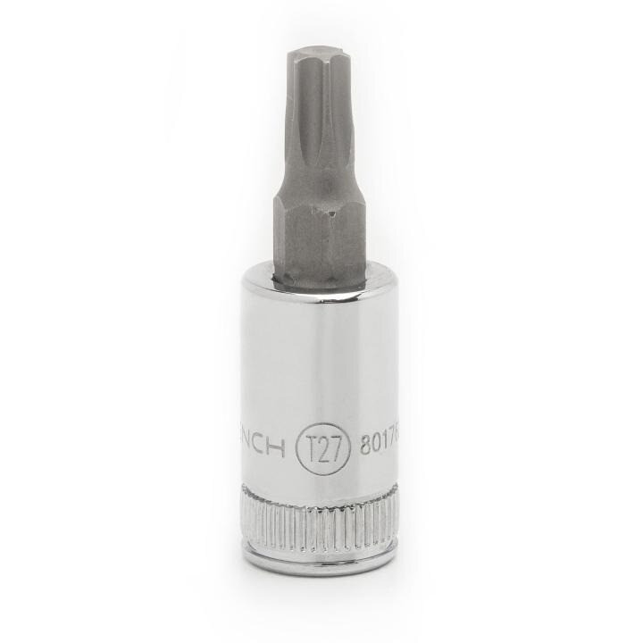 Bit Socket, 1/4 Inch Drive, Torx, 0.688 Inch, T27, Standard