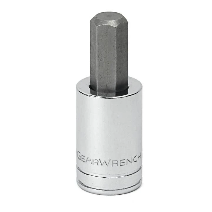 Bit Socket, 3/8 Inch Drive, Hex, 0.591 Inch, 5/32 Inch, SAE