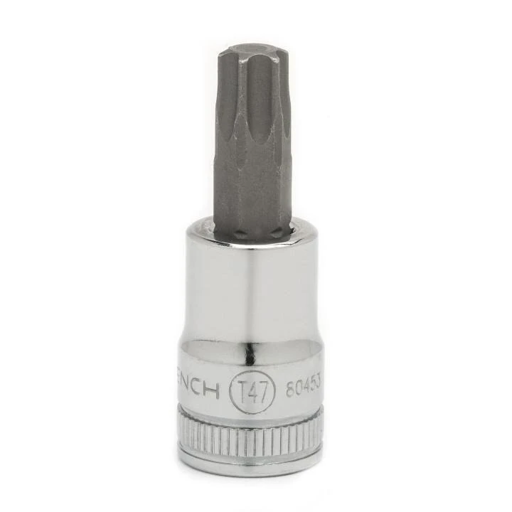 Bit Socket, 3/8 Inch Drive, Torx, 0.788 Inch, T47, Standard