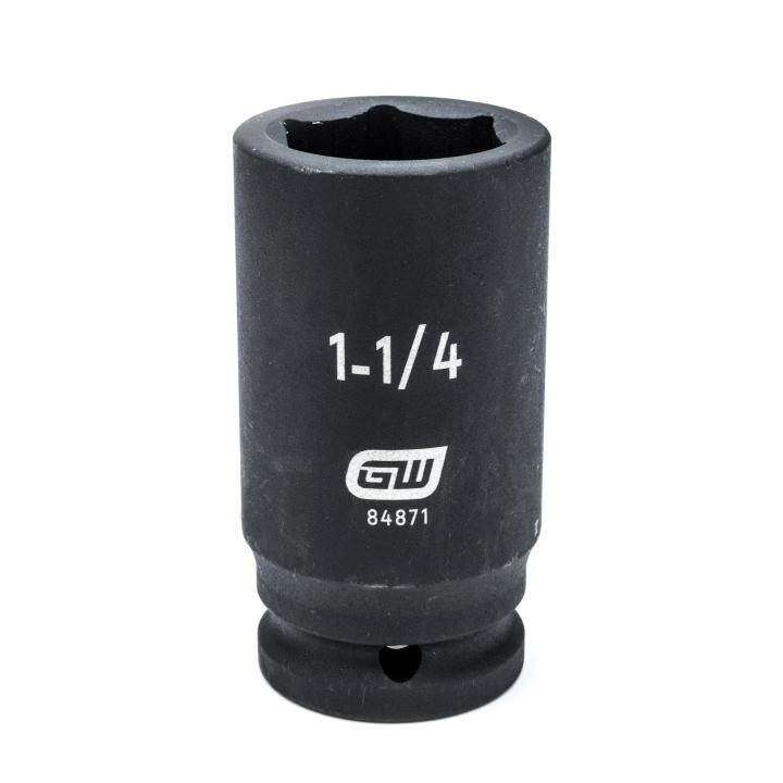 Impact Socket, 3/4 Inch Drive, 6 Point, 1-5/16 Inch