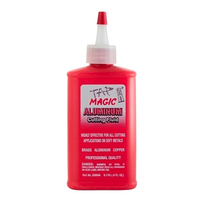 Tap Magic 20004A Tap Magic Aluminum Cutting Fluid, 4 oz, With Spout Top