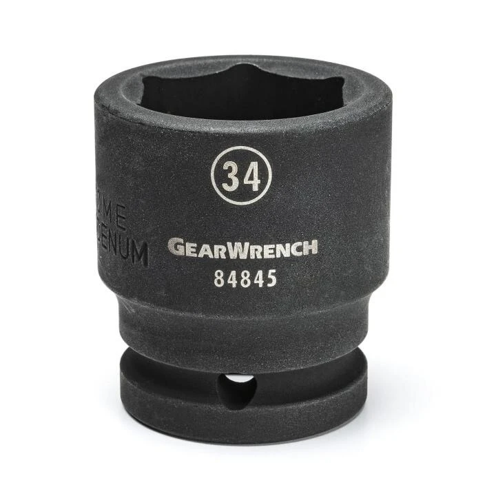 Impact Socket, 3/4 Inch Drive, 6 Point, 46MM