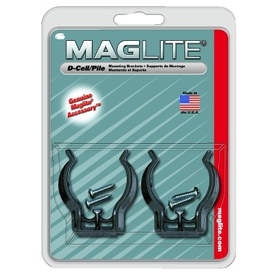 MAGLITE ASXD026 Mounting Bracket, For Use With D-Cell Flashlights