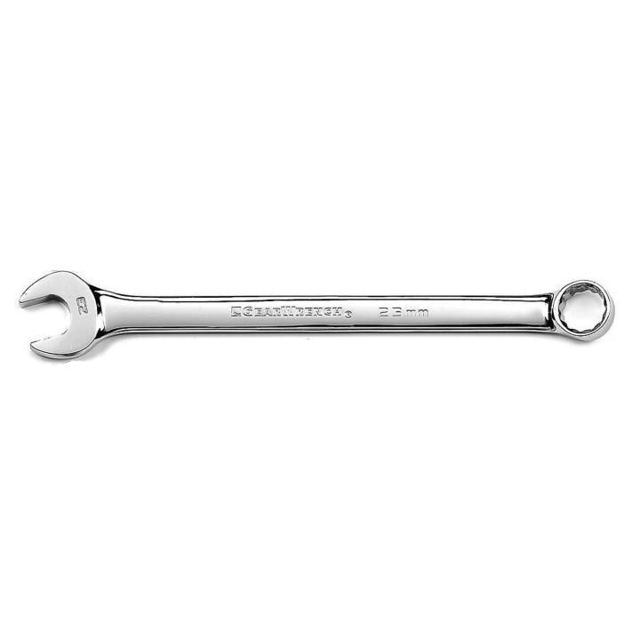 Long Pattern Combination Wrench, 12 Point Drive, 23MM, Long