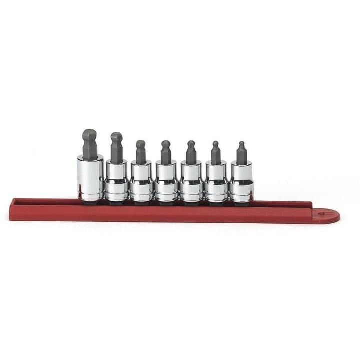 Socket Set, 3/8 Inch Drive, Ball Hex, 3/8 Inch, Standard
