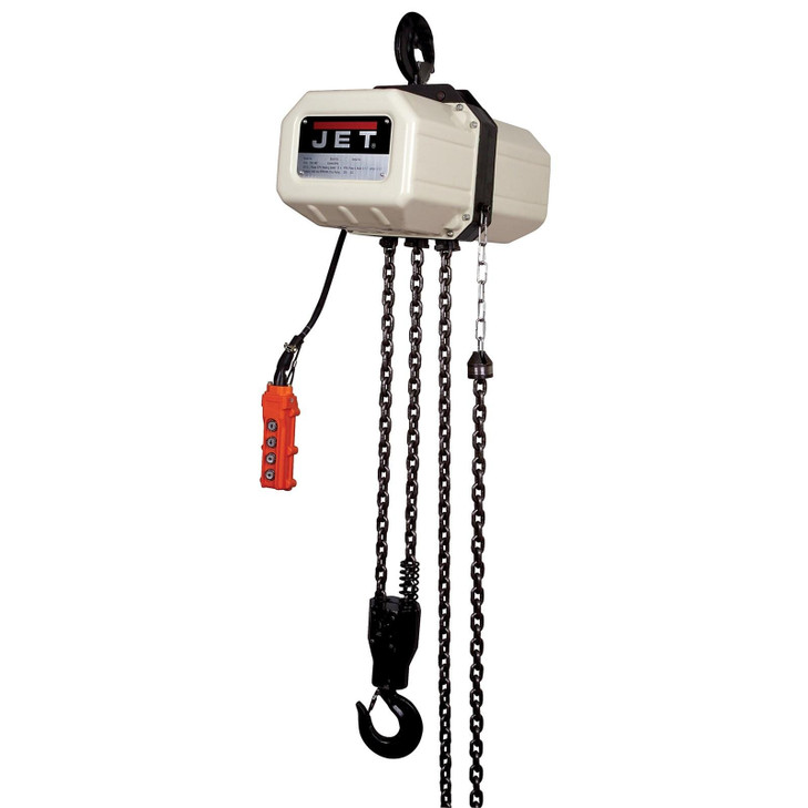 Jet 1SS-1C-10, 1 Ton, 1Ph, 10" Lift, 115/230V, Prewired 230V