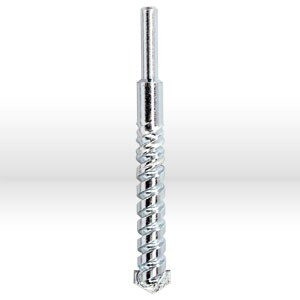 Irwin Masonry Drill Bit, 5/8" x 6" x 3/8" Economy Rotary Carbide Tipped, 1/2" HOLE DIAMETER; 4" OVERALL LENGTH; REDUCED SHANK; 1/4" SHANK DIAMETER; PACKAGE TYPE CARDED