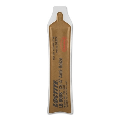 Loctite 234292 LB 8008 C5-A Copper Based Anti-Seize Lubricant, 7 g Pouch