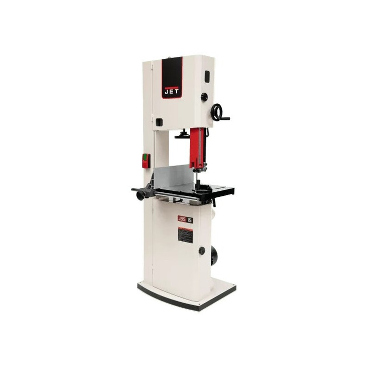 JWBS-15-3, 15-Inch Woodworking Bandsaw, 3 HP, 1Ph 230V