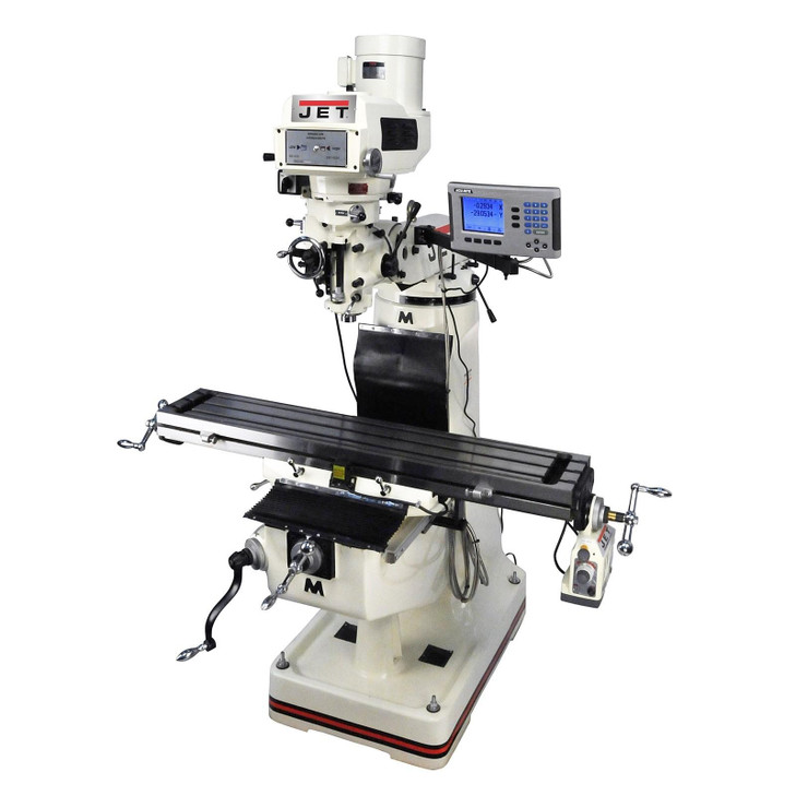 Jet JTM-4VS 200S DRO & X&Y&Z Powerfeed