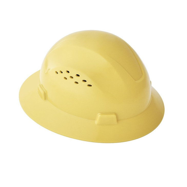 Hard Hat, BlockheadII, Advantage, Vented, Full Brim, Yellow