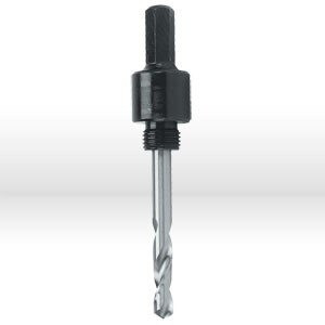 Hole Saw Mandrel, 1/2" Hex Shank, Fits Hole Saws 9/16"-1-3/16" Diameter