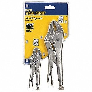 Irwin, 215G  Gift Set Contains: (1) 10WR, (1) 5WR LOCKING PLIER; NUMBER OF PIECES 2; VISE-GRIP BRAND