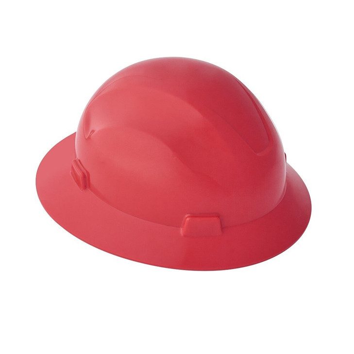 Hard Hat, Advantage, Non-Vented, Full Brim, Red