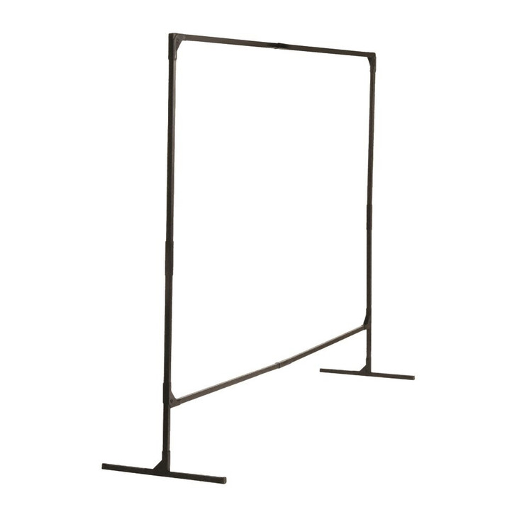 Welding Curtain Frame, Wilson, Single Panel, Black
