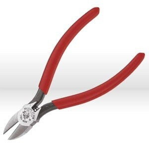 Diag.-Cutting Pliers, Tapered Nose, 6-1/16", coil spring