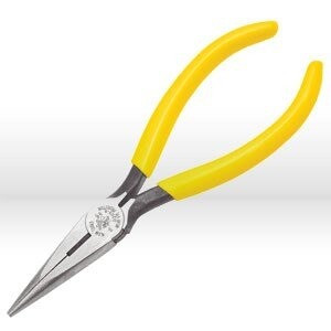 Long-Nose Pliers, Side Cutters, 7-1/8"