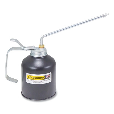 Goldenrod 730 Industrial Pump Oilers, 16 oz, Lever Action, Angle 8 in Spout