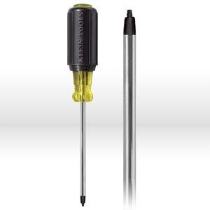 Screwdriver, Cushion-Grip, 8" Round-Shank, Square-Recess #2