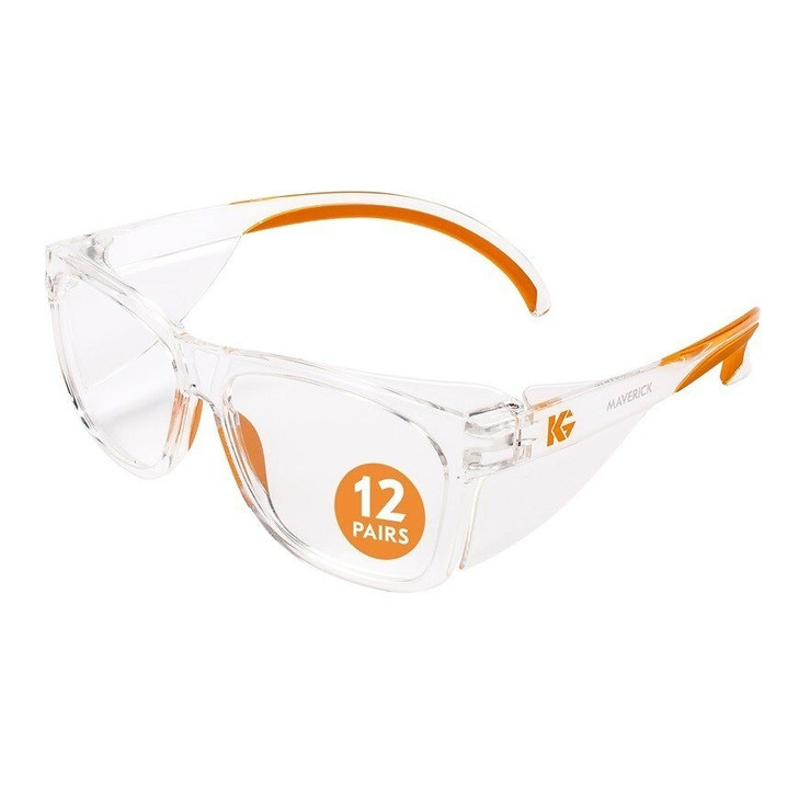 Safety Glasses, Kleenguard Maverick, Anti-Fog, Anti-Glare
