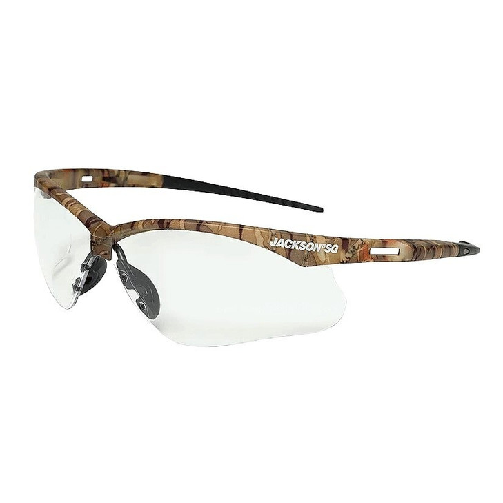 Safety Glasses, SG, Customizable, Clear, Wrap Around