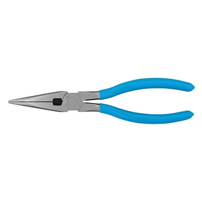 Channellock 317BULK Long Nose Plier, Straight Needle Nose, High Carbon Steel, 8 in OAL