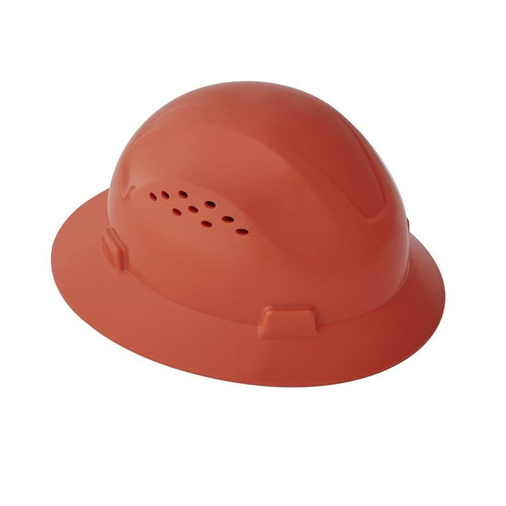 Hard Hat, BlockheadII, Advantage, Vented, Full Brim, Orange