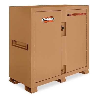 KNAACK 139-KL Cabinet with Keyed Lock, Model 139, 30 in W, 60 in H, 2 Doors, 6 Shelves