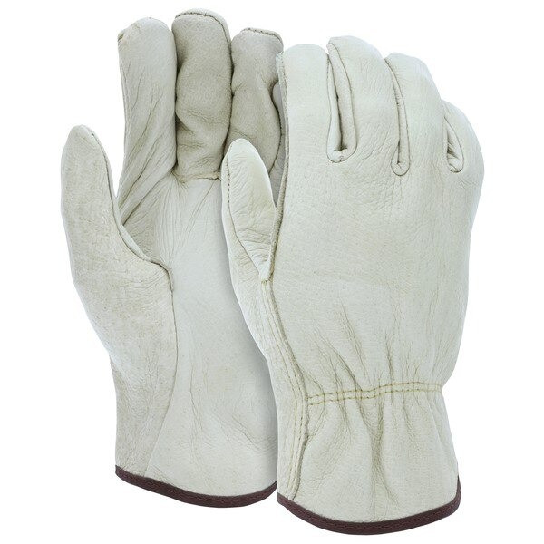 Drivers Gloves, Select Grade, Pigskin, X-Large, Leather
