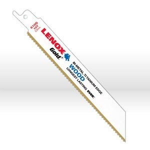 LENOX Reciprocating Saw Blade, 6" 61G 1T 5PK RECIP BLADE GOLD